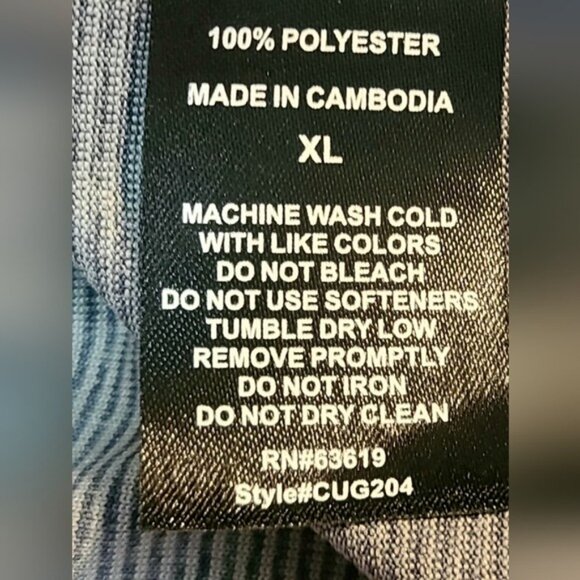 Crunch Long-Sleeve Jersey Pullover Men's Size XL Athletic Casual Game Day Choice - Picture 7 of 8